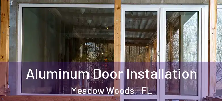 Aluminum Door Installation Meadow Woods - FL
