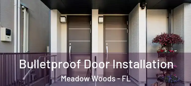 Bulletproof Door Installation Meadow Woods - FL