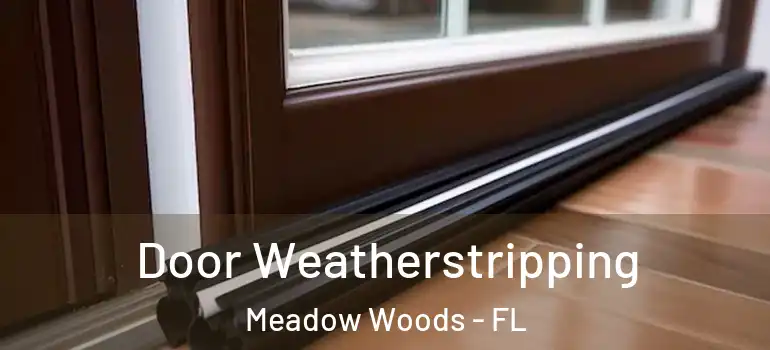 Door Weatherstripping Meadow Woods - FL