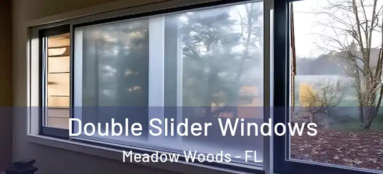 Double Slider Windows Meadow Woods - FL