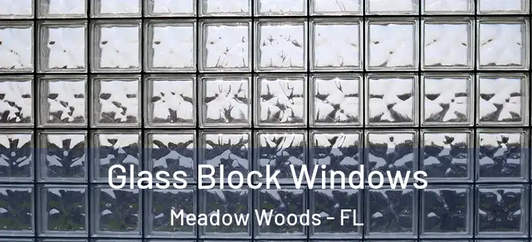 Glass Block Windows Meadow Woods - FL