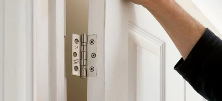Bathroom Stall Door Hinge Repair in Meadow Woods, FL