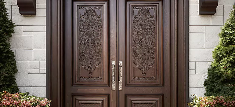 Double Front Doors in Meadow Woods, FL