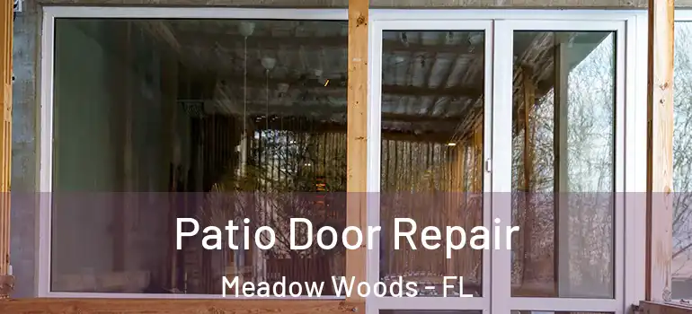 Patio Door Repair Meadow Woods - FL