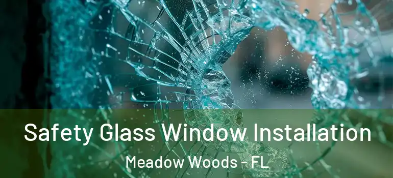 Safety Glass Window Installation Meadow Woods - FL