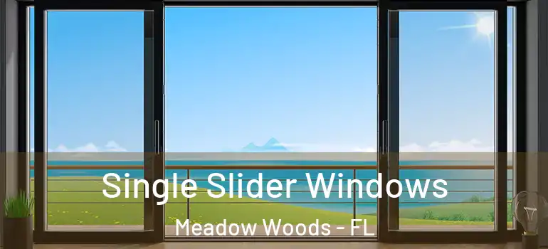 Single Slider Windows Meadow Woods - FL
