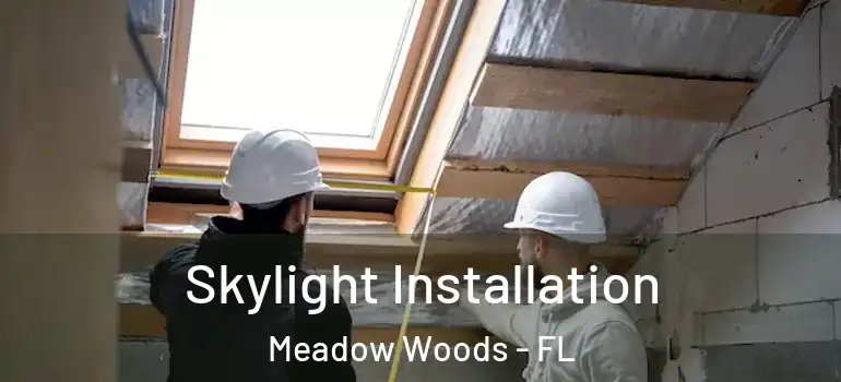 Skylight Installation Meadow Woods - FL