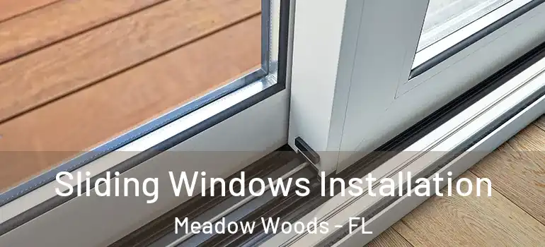 Sliding Windows Installation Meadow Woods - FL