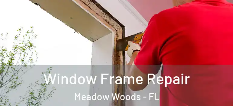Window Frame Repair Meadow Woods - FL
