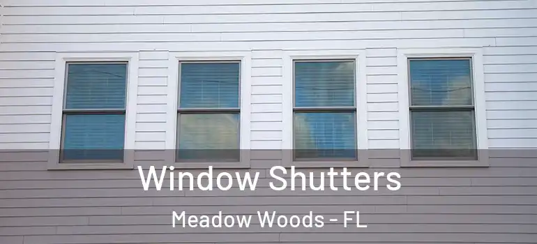 Window Shutters Meadow Woods - FL