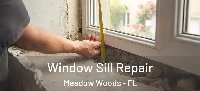 Window Sill Repair Meadow Woods - FL