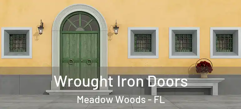 Wrought Iron Doors Meadow Woods - FL